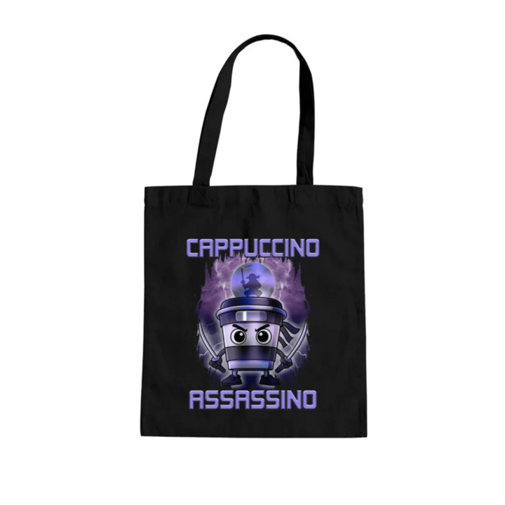 Cappuccino Assassino - Italian Brainrot - taška s potiskem
