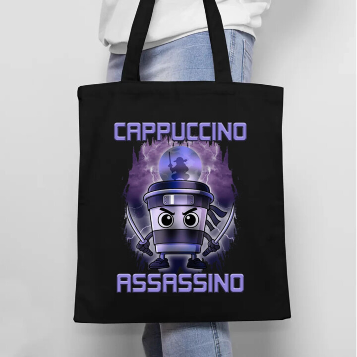 Cappuccino Assassino - Italian Brainrot - taška s potiskem