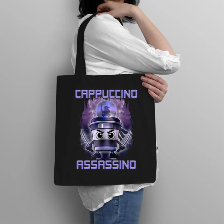 Cappuccino Assassino - Italian Brainrot - taška s potiskem