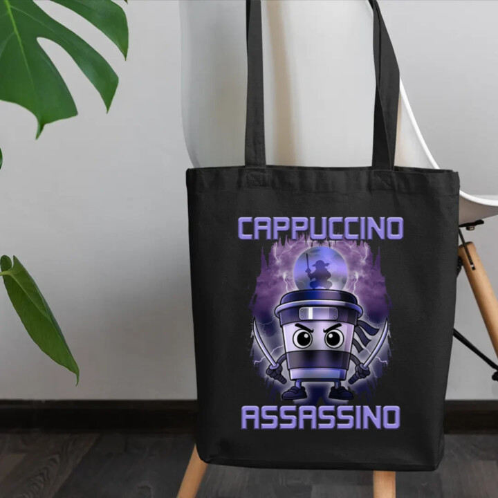 Cappuccino Assassino - Italian Brainrot - taška s potiskem