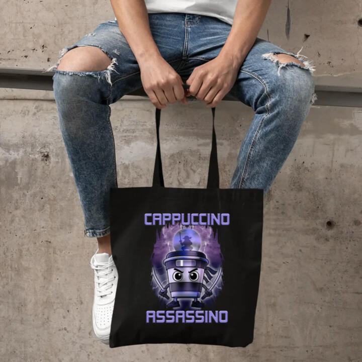 Cappuccino Assassino - Italian Brainrot - taška s potiskem