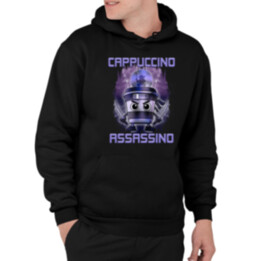 Cappuccino Assassino - Italian Brainrot - pánská mikina s potiskem