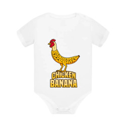 Chicken Banana - dětské body s potiskem