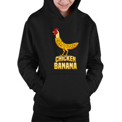 Chicken Banana - dětská mikina s kapucí