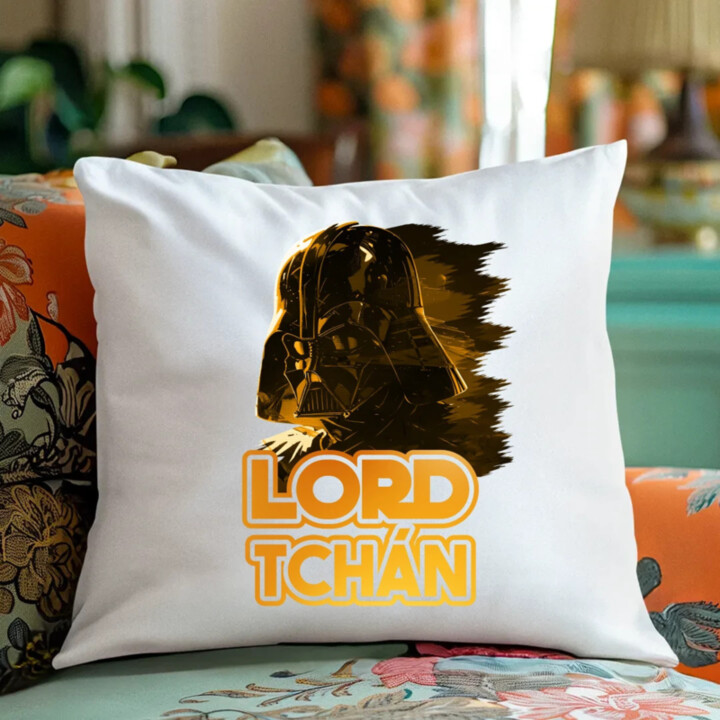 Lord Tchán - polštář s potiskem