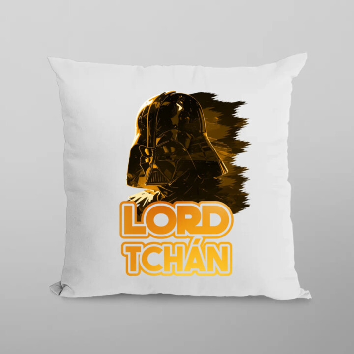 Lord Tchán - polštář s potiskem