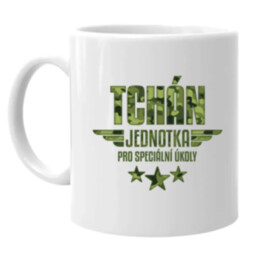 Tchán - jednotka na speciální úkoly - hrnek s potiskem