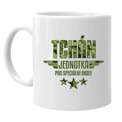 Tchán - jednotka na speciální úkoly - hrnek s potiskem
