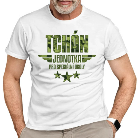 Tchán - jednotka na speciální úkoly - pánské tričko s potiskem