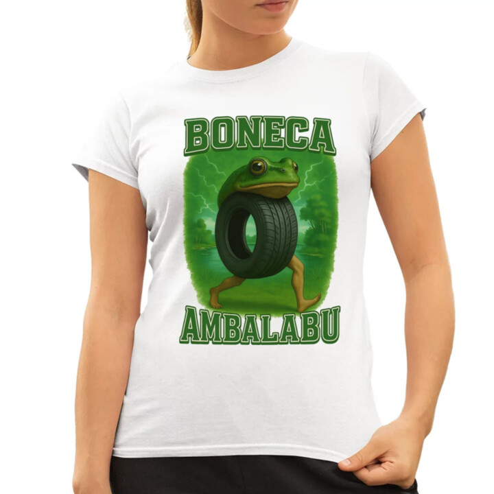 Boneca ambalabu - Italian brainrot  - dámské tričko s potiskem