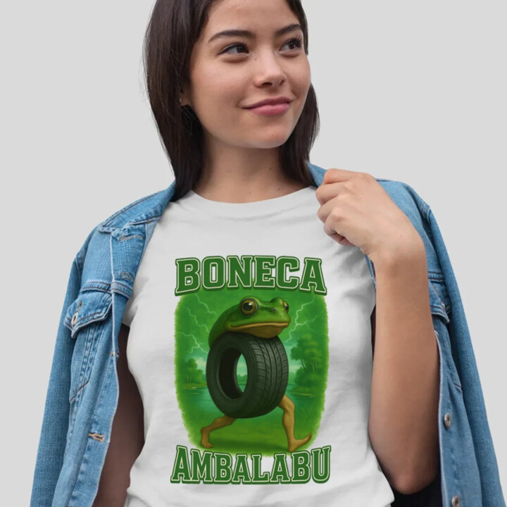Boneca ambalabu - Italian brainrot  - dámské tričko s potiskem