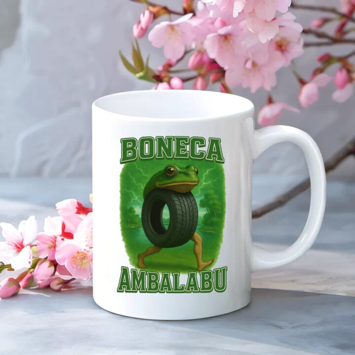 Boneca ambalabu - Italian brainrot - hrnek s potiskem