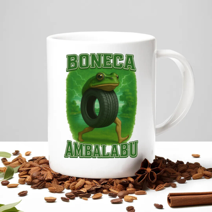 Boneca ambalabu - Italian brainrot - hrnek s potiskem
