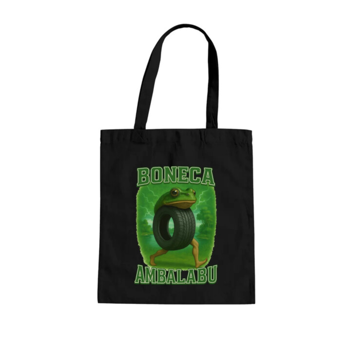Boneca ambalabu - Italian brainrot - taška s potiskem