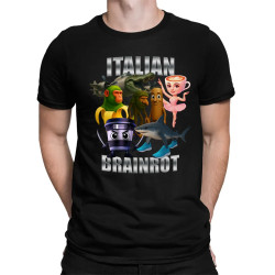 Italian Brainrot v2 - pánské tričko s potiskem