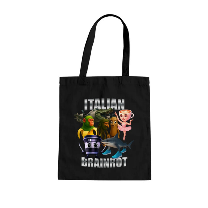 Italian Brainrot v2 - taška s potiskem