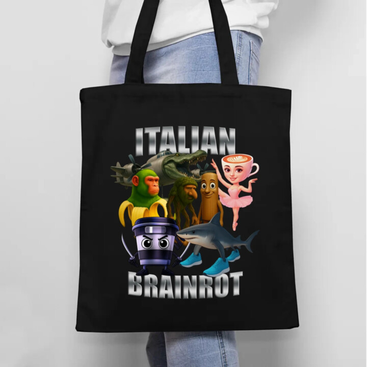 Italian Brainrot v2 - taška s potiskem