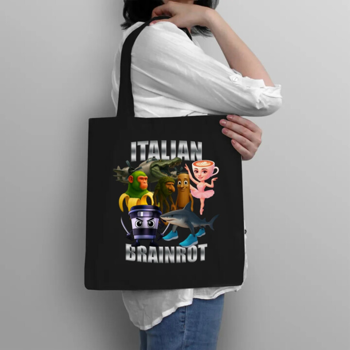 Italian Brainrot v2 - taška s potiskem