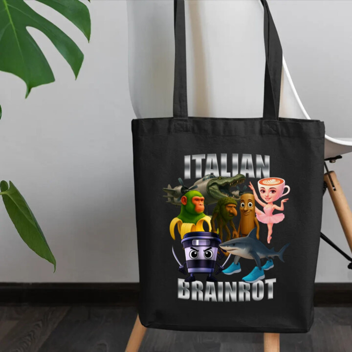 Italian Brainrot v2 - taška s potiskem
