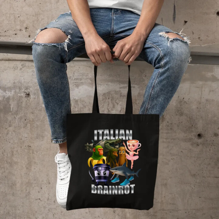 Italian Brainrot v2 - taška s potiskem