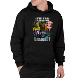 Italian Brainrot v2 - pánská mikina s potiskem
