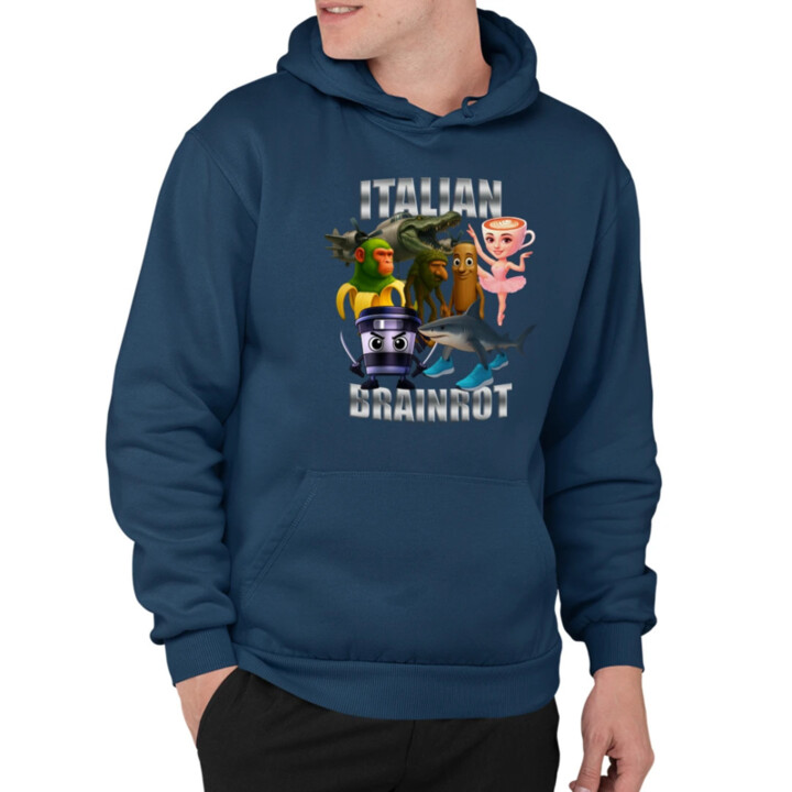 Italian Brainrot v2 - pánská mikina s potiskem