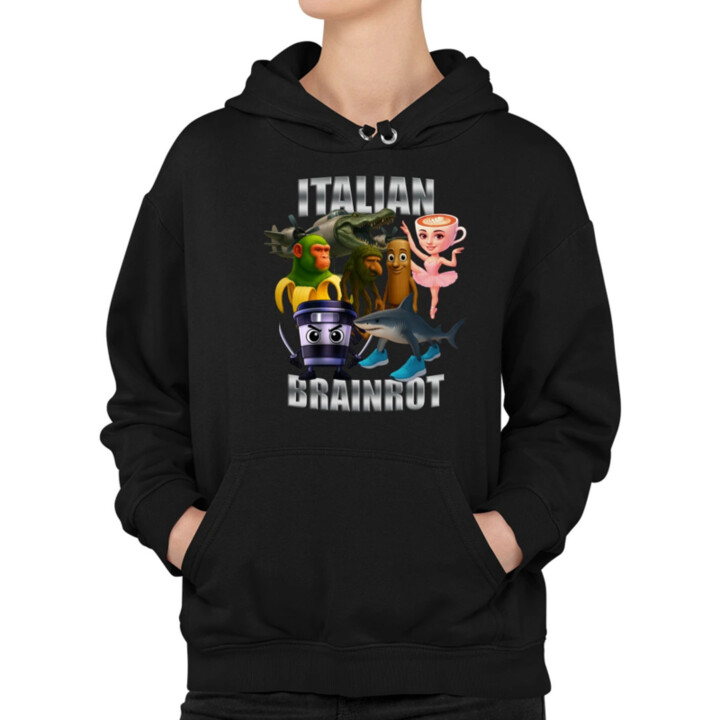 Italian Brainrot v2 - dámská mikina s potiskem