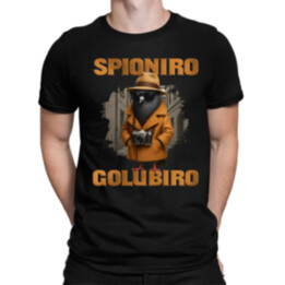 Spioniro Golubiro - Italian Brainrot  - pánské tričko s potiskem