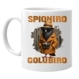 Spioniro Golubiro - Italian Brainrot  - hrnek s potiskem