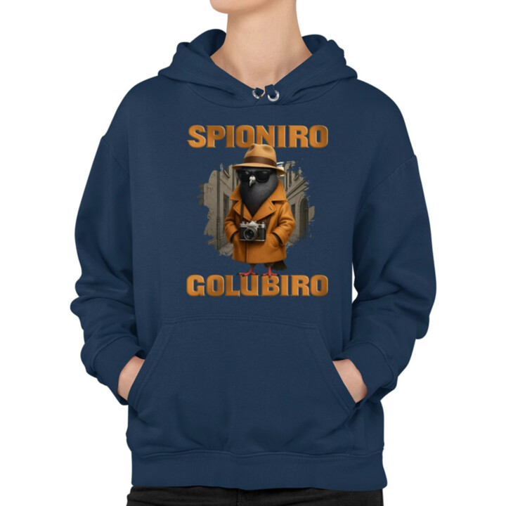 Spioniro Golubiro - Italian Brainrot  - dámská mikina s potiskem