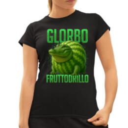 Glorbo fruttodrillo - Italian brainrot  - dámské tričko s potiskem