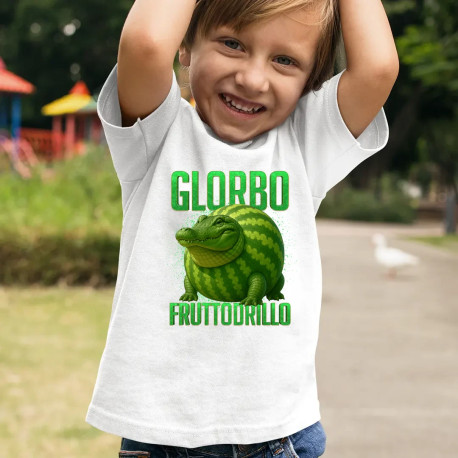 Glorbo fruttodrillo - Italian brainrot - dětské tričko s potiskem