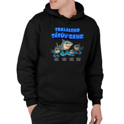 Tralalero tátův gang - tři děti - Italian Brainrot - pánská mikina s potiskem