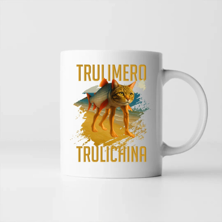 Trulimero trulichina- Italian brainrot - hrnek s potiskem