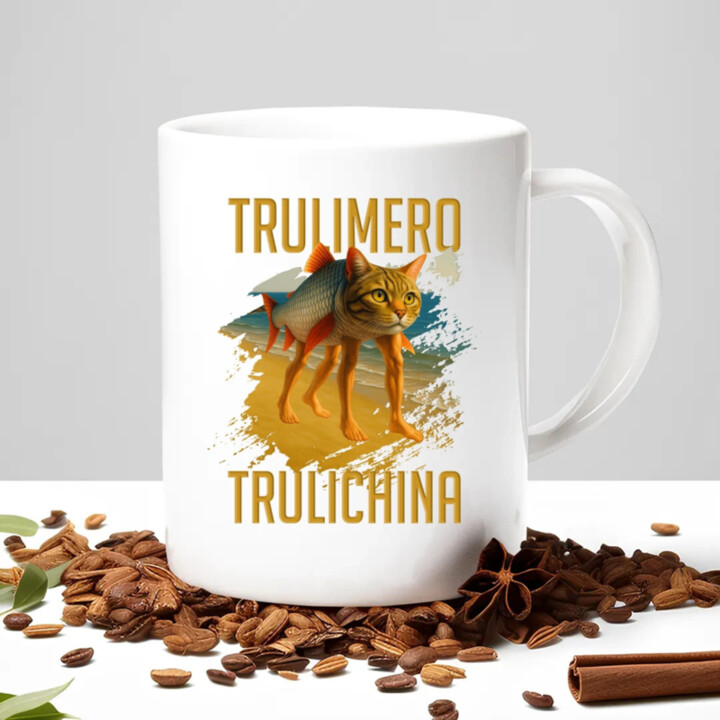 Trulimero trulichina- Italian brainrot - hrnek s potiskem