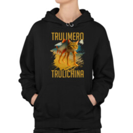 Trulimero trulichina- Italian brainrot - dámská mikina s potiskem