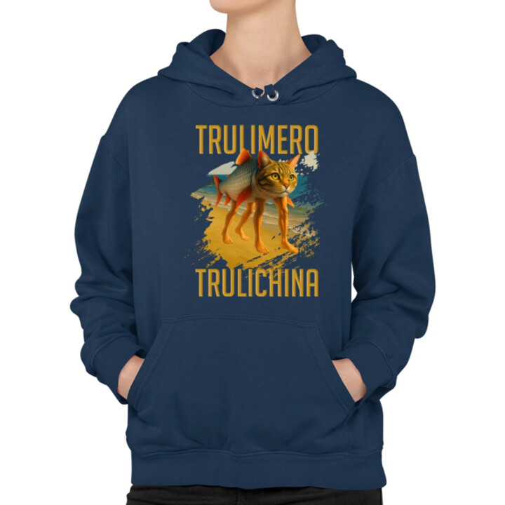 Trulimero trulichina- Italian brainrot - dámská mikina s potiskem