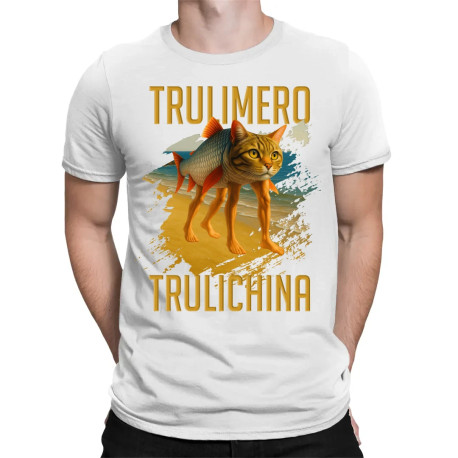 Trulimero trulichina- Italian brainrot - pánské tričko s potiskem