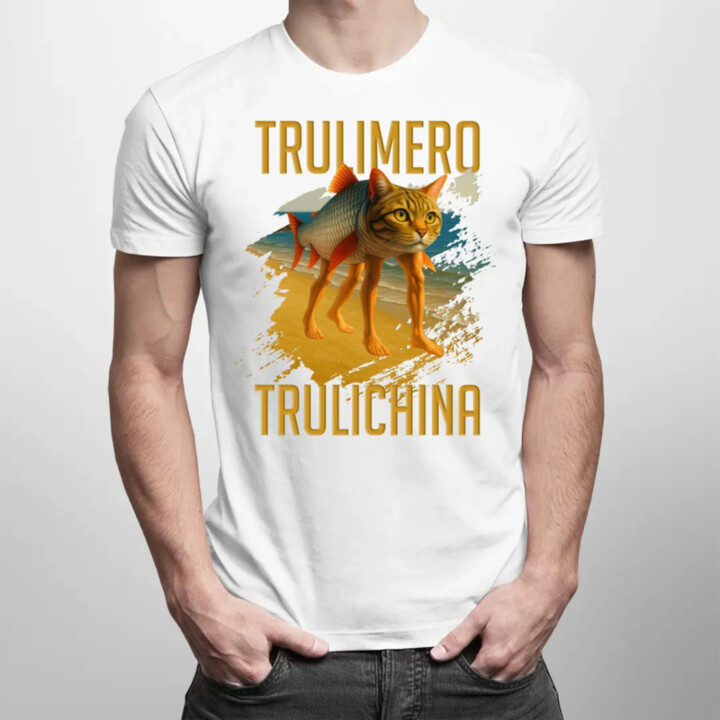 Trulimero trulichina- Italian brainrot - pánské tričko s potiskem