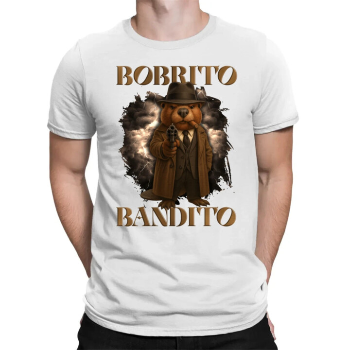 Bobrito Bandito V2 - Italian Brainrot - pánské tričko s potiskem