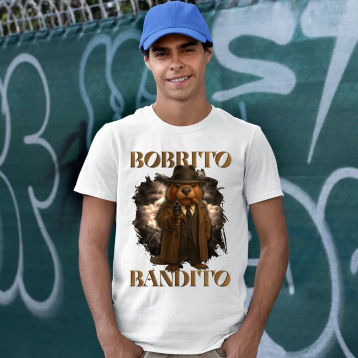 Bobrito Bandito V2 - Italian Brainrot - pánské tričko s potiskem