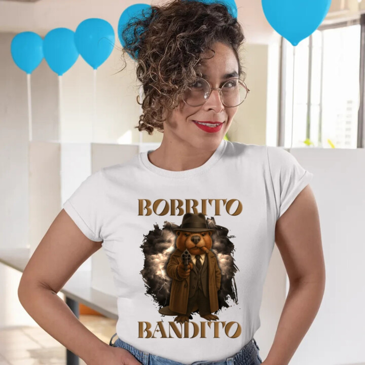 Bobrito Bandito V2 - Italian Brainrot  - dámské tričko s potiskem