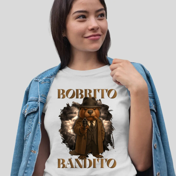 Bobrito Bandito V2 - Italian Brainrot  - dámské tričko s potiskem