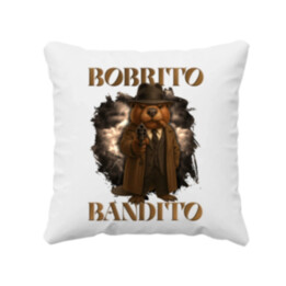 Bobrito Bandito V2 - Italian Brainrot - polštář s potiskem