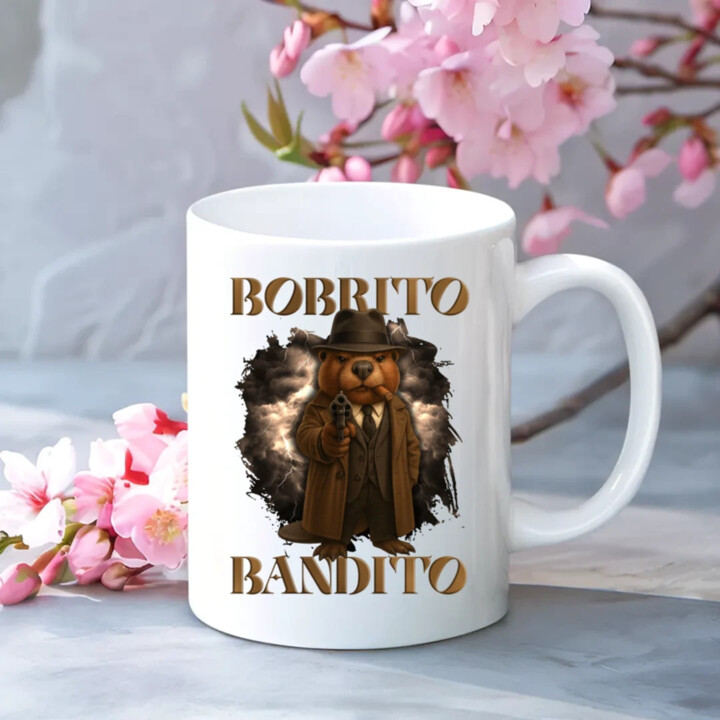 Bobrito Bandito V2 - Italian Brainrot - hrnek s potiskem
