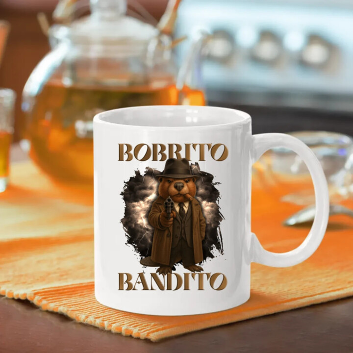 Bobrito Bandito V2 - Italian Brainrot - hrnek s potiskem