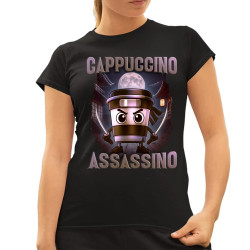 Cappuccino Assassino V2 - Italian Brainrot  - dámské tričko s potiskem