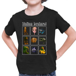 Italian Brainrot V3 - dětské tričko s potiskem