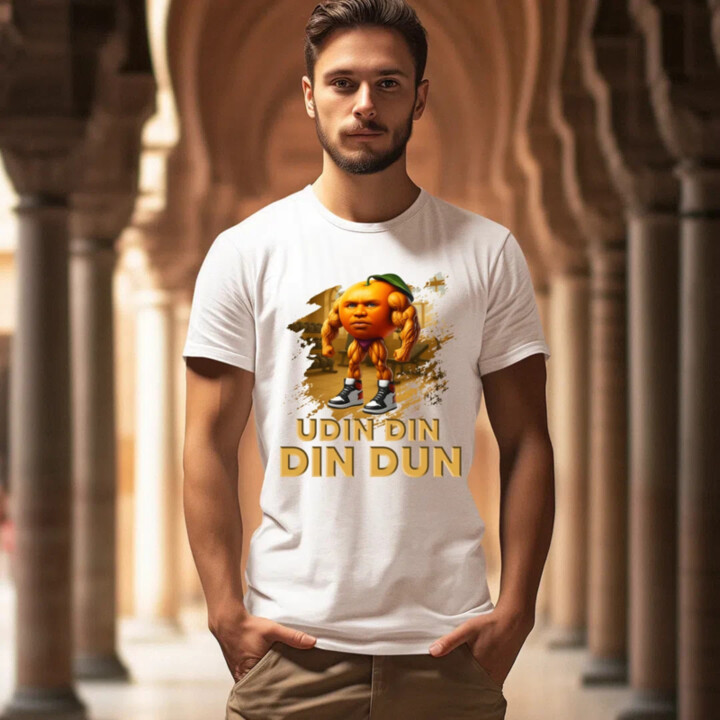 Udin din din dun - Italian brainrot - pánské tričko s potiskem