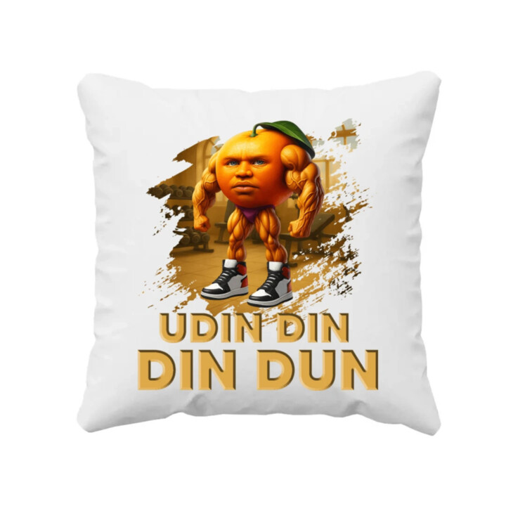 Udin din din dun - Italian brainrot - polštář s potiskem